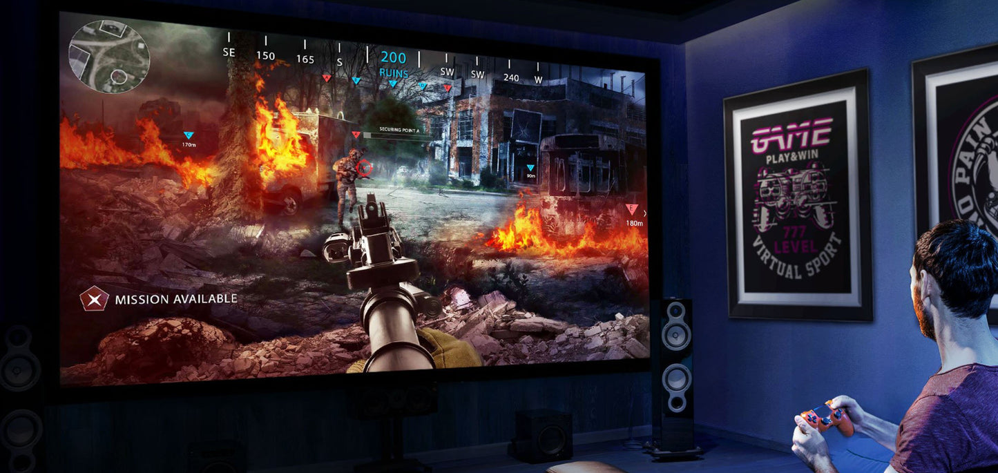 BenQ TK700 | 4K HDR 3200 LM Gaming Beamer für Sport & Spiele